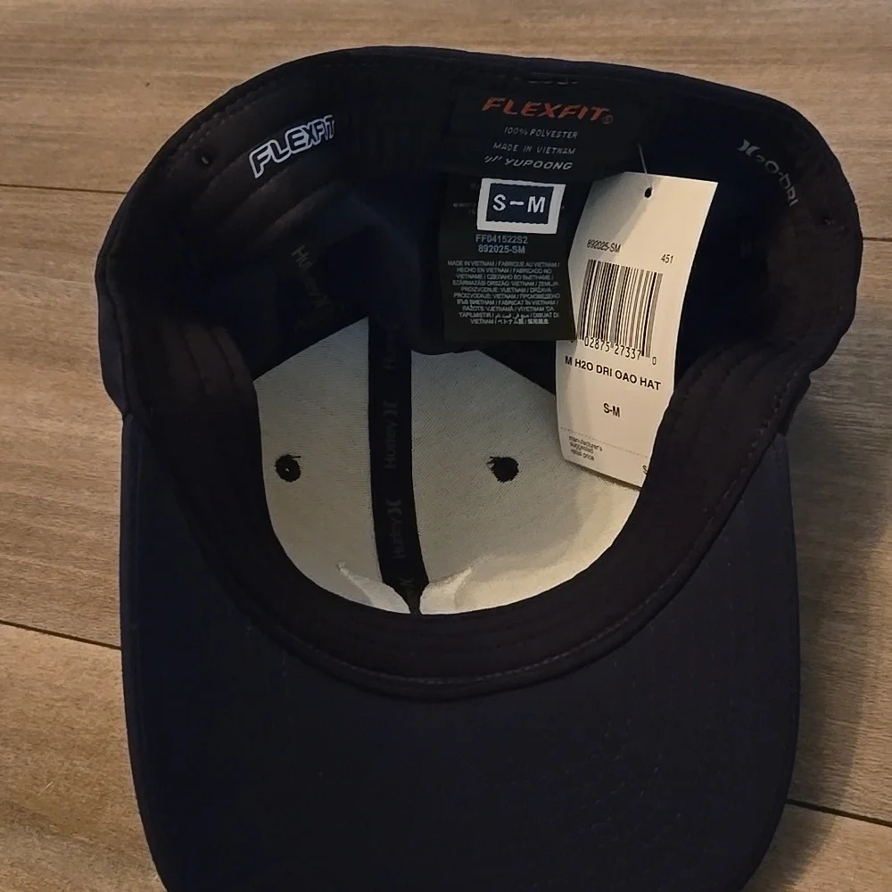 NWT Blue Hurley Fitted S/M Hat - Picture 4 of 4